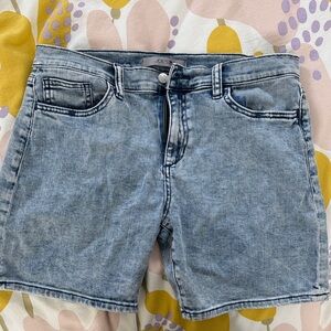Joe's Jeans Women's Faded Blue Denim Shorts
